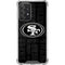 NFL San Franciso 49ers Black & White Galaxy A52 5G Clear Case